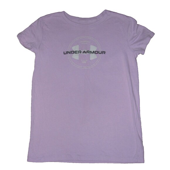 Under Armour Light Purple Short Sleeve T-shirt Woman's Size XS - Picture 1 of 3